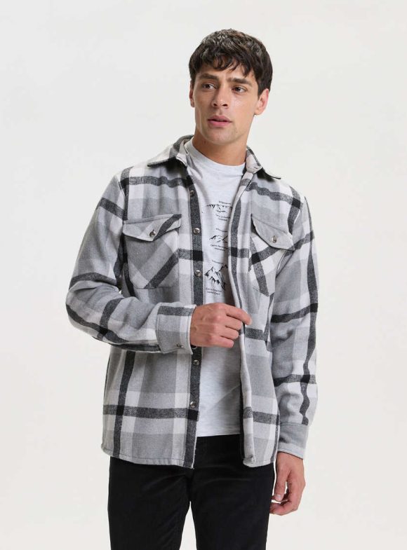 Camisa Viyela con Corderito