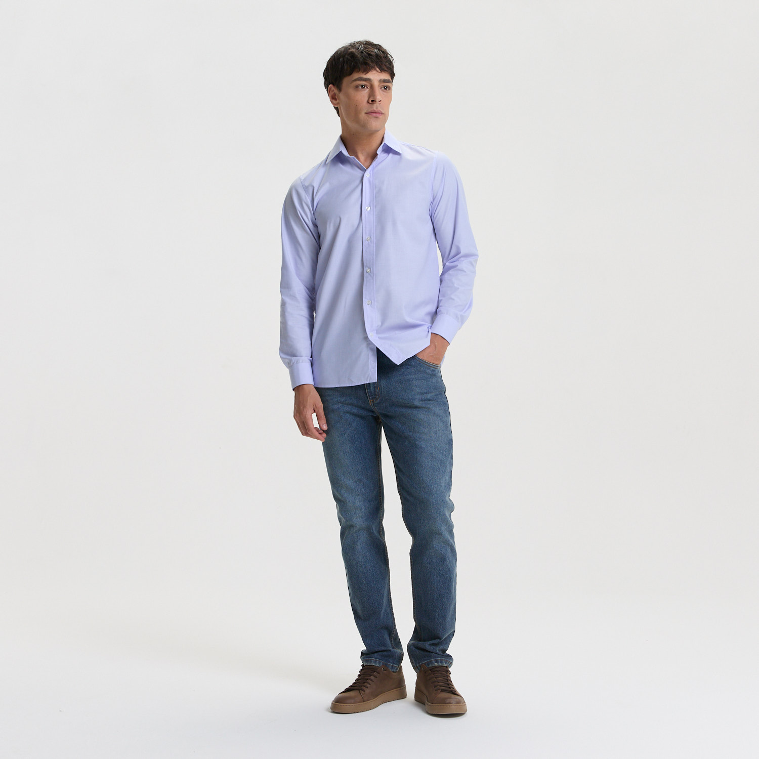 Camisa Soler Cuello Italiano - Imagen 2